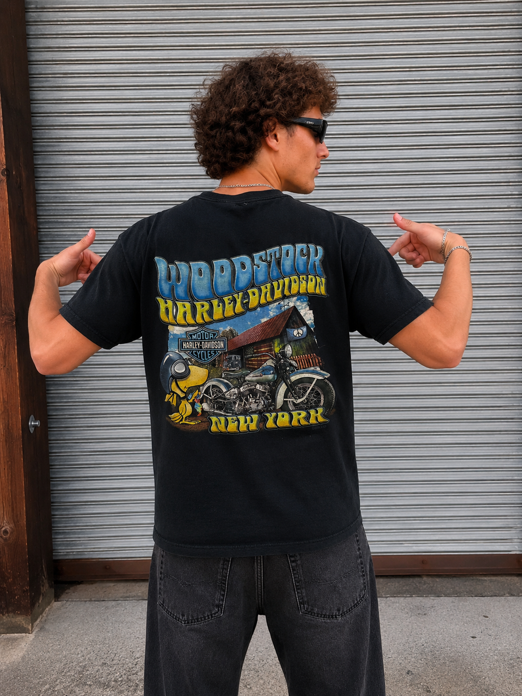 Vintage 1960s Harley Davidson Graphic Tee