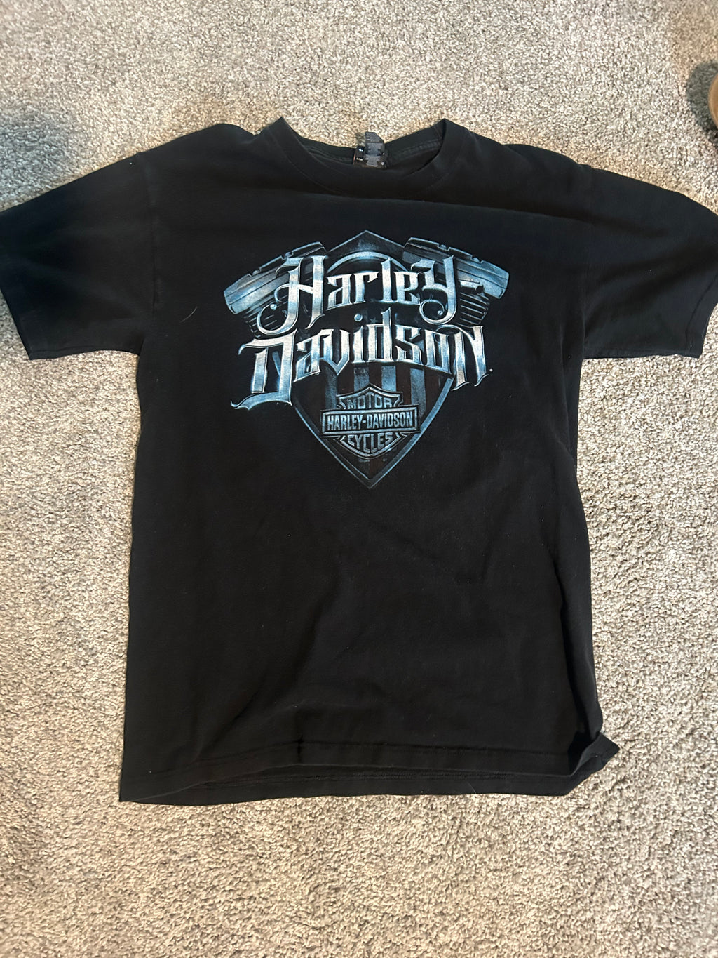 Vintage 1960s Harley Davidson Graphic Tee