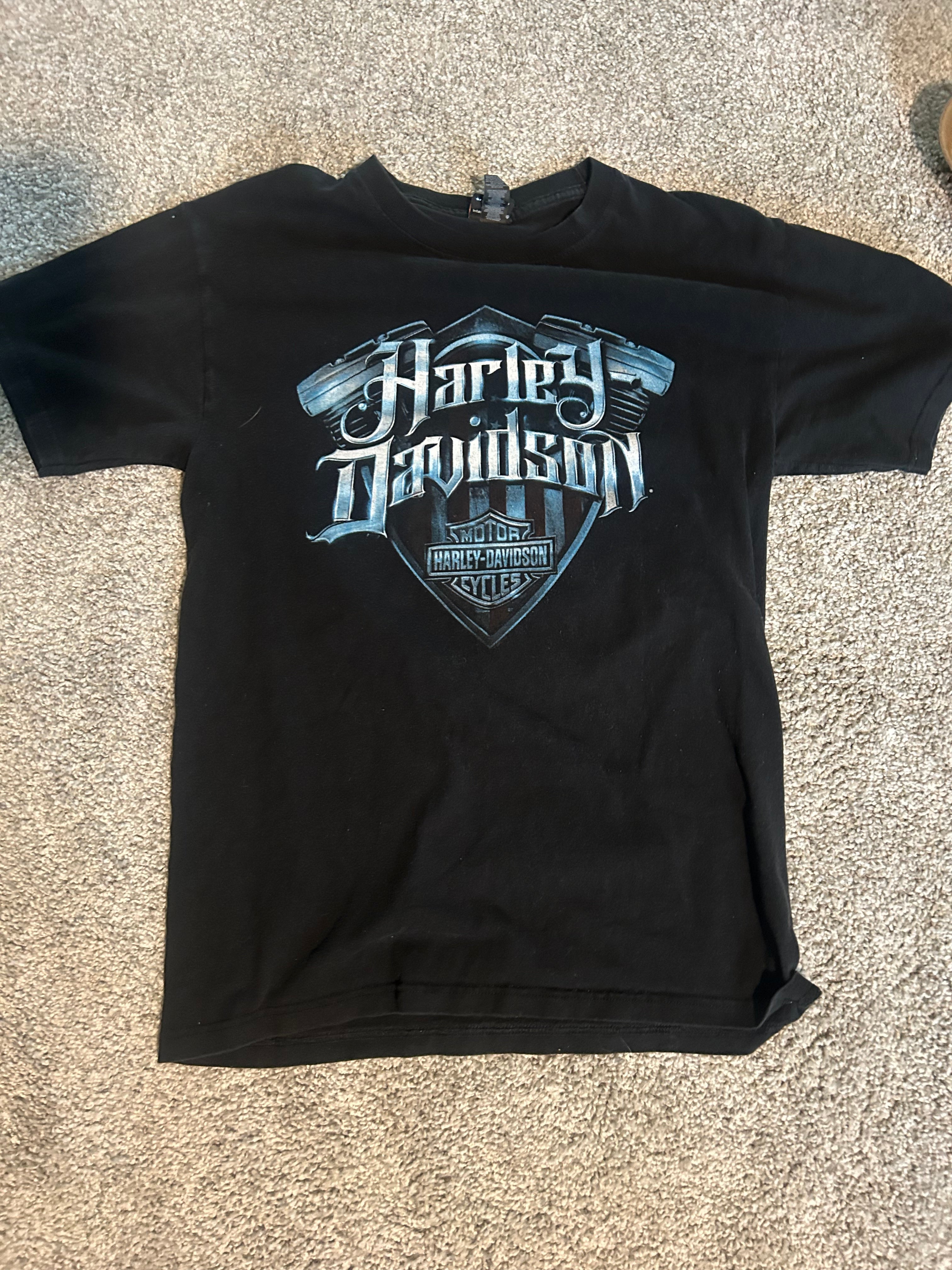 Vintage 1960s Harley Davidson Graphic Tee