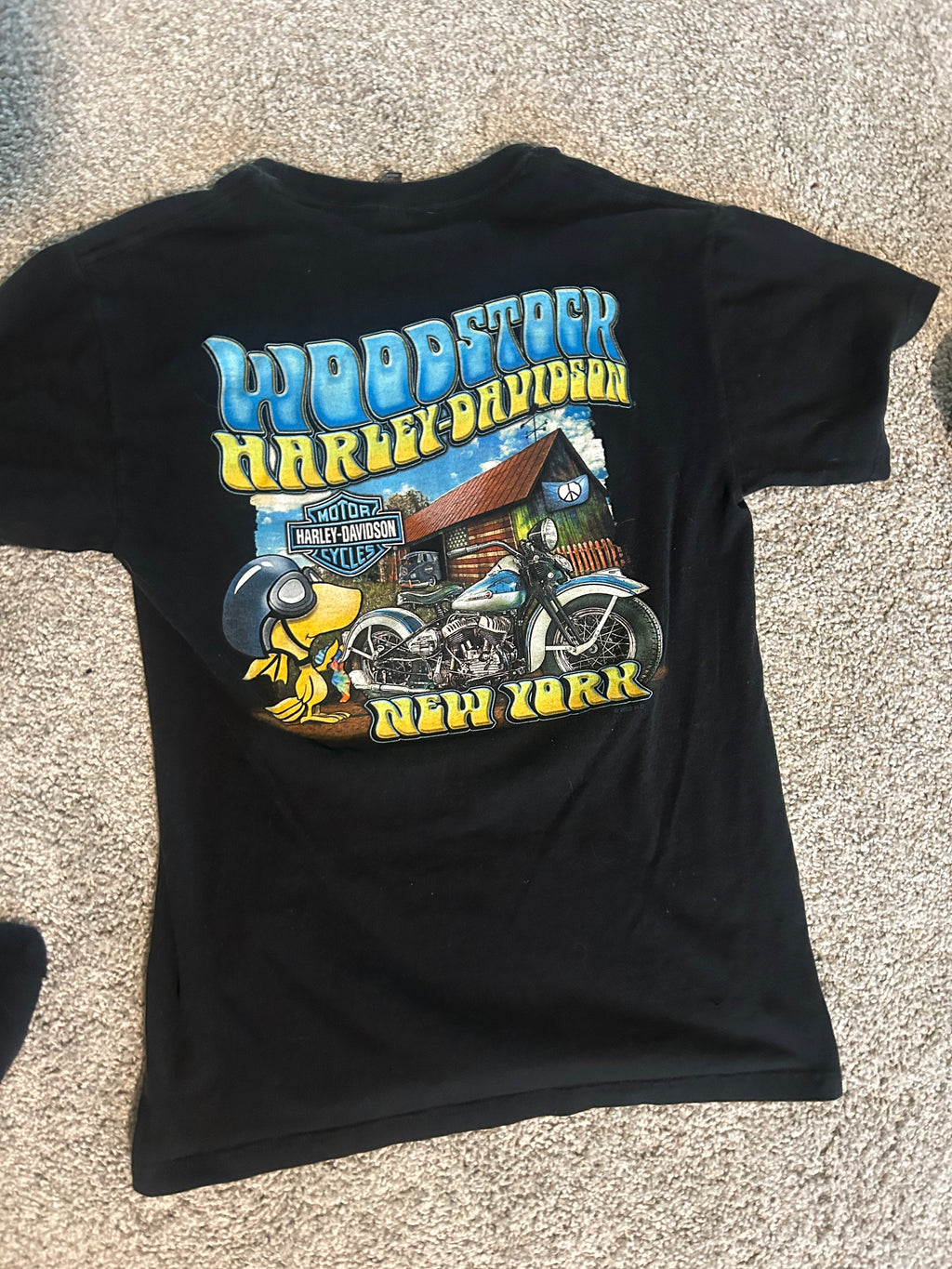 Vintage 1960s Harley Davidson Graphic Tee